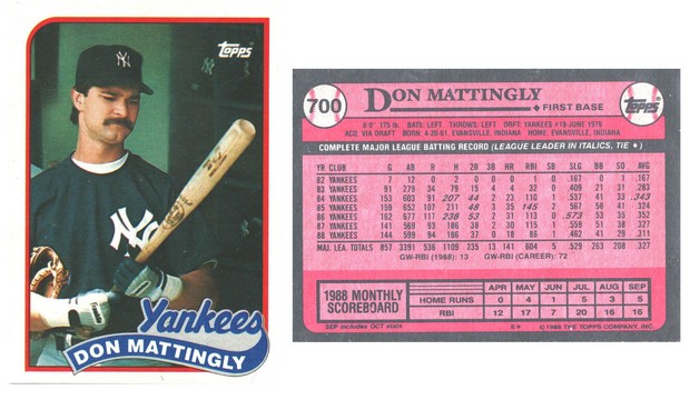 New York Yankees - Don Mattingly - #3