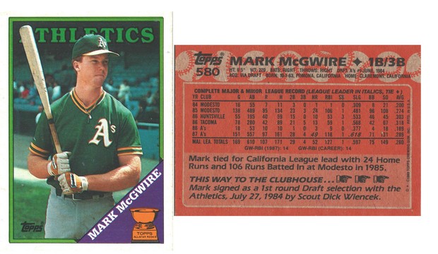 Oakland Athletics - Mark McQuire - #2