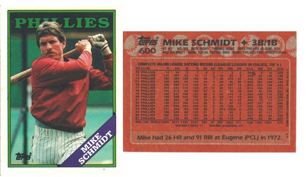 Philadelphia Phillies - Mike Schmidt (600)