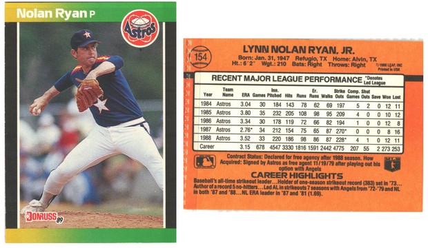 Houston Astros - Nolan Ryan (154)