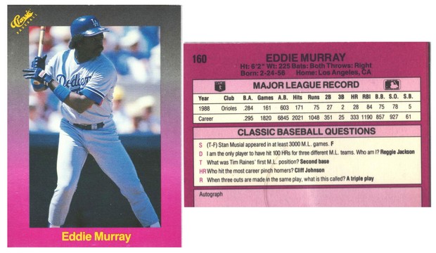 Baltimore Orioles - Eddie Murray - #4