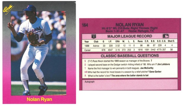 Texas Rangers - Nolan Ryan (164)