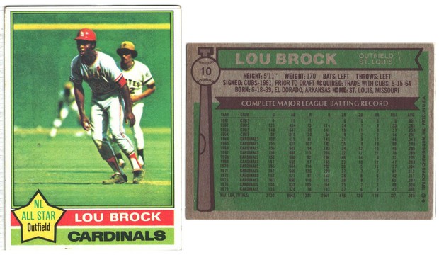 St Louis Cardinals - Lou Brock