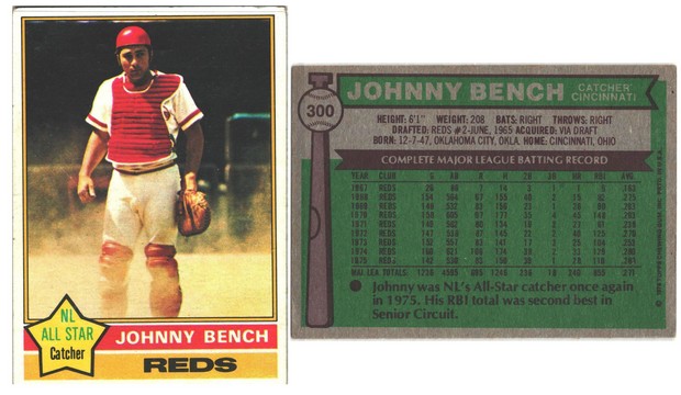 Cincinnati Reds - Johnny Bench