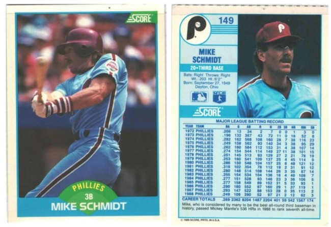 Philadelphia Phillies - Mike Schmidt (149)