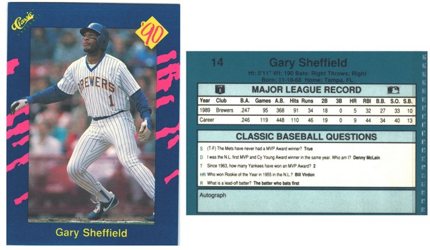 Milwaukee Brewers - Gary Sheffield - #1