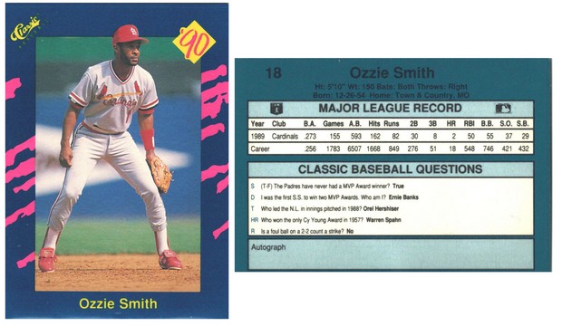 St Louis Cardinals - Ozzie Smith - #4