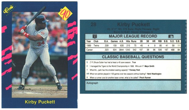 Minnesota Twins - Kirby Puckett (28)