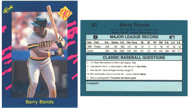 Pittsburgh Pirates - Barry Bonds - #74