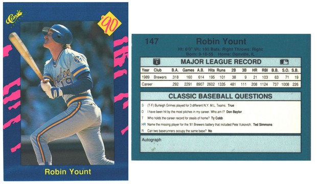 Milwaukee Brewers - Robin Yount - #2