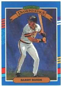 Pittsburgh Pirates - Barry Bonds - Donruss Diamond Kings