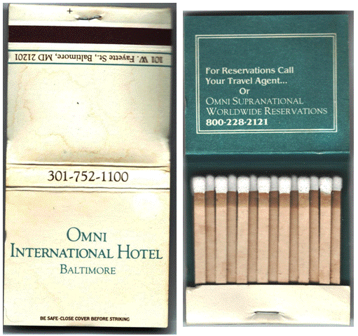 Matchbook - Omni International Hotel