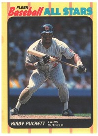 Minnesota Twins - Kirby Puckett - ALL STARS