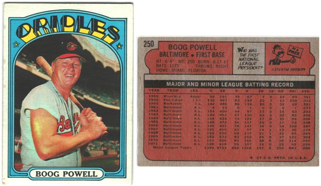 Baltimore Orioles - Boog Powell