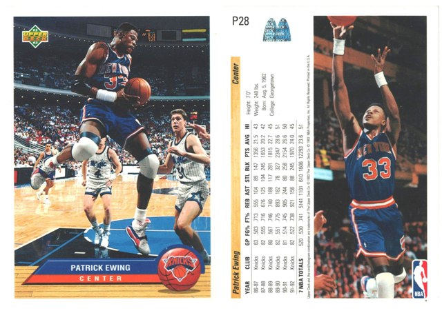 New York Knicks - Patrick Ewing