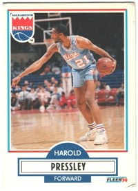 Sacramento Kings - Harold Pressley