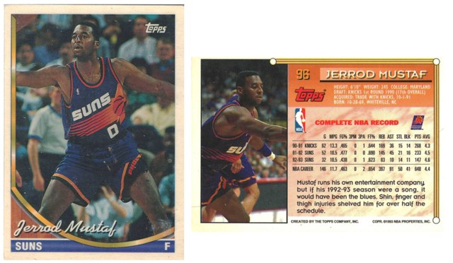 Phoenix Suns - Jerrod Mustaf