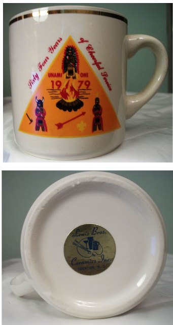 OA Mug - Unami Lodge #1  "64 Years of Cheerful Service" Mug