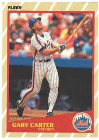 New York Mets - Gary Carter - Fleer Super Stars