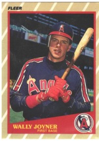 California Angels - Wally Joyner - Fleer Super Stars