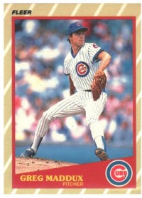 Chicago Cubs - Greg Maddux - Fleer Super Stars