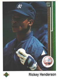 New York Yankees - Rickey Henderson - #4