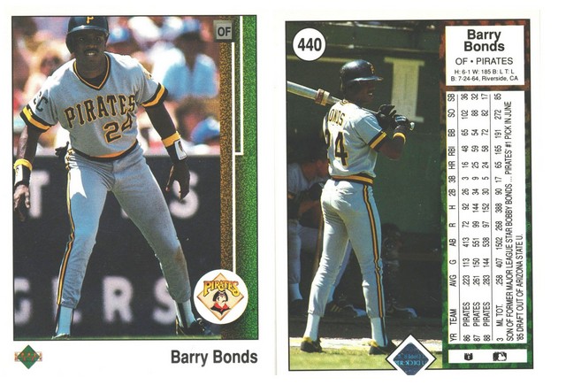 Pittsburgh Pirates - Barry Bonds - #440