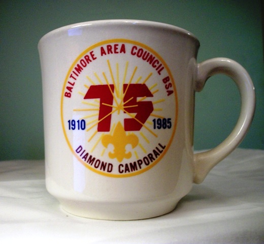 Baltimore Area Council 1985 Diamond Camporall  Mug