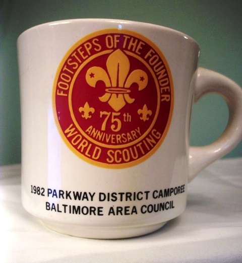 Baltimore Area Council 1982 Footsteps of the Founder  Mug