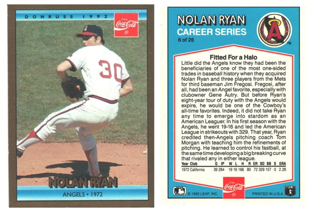 California Angels - Nolan Ryan (6)