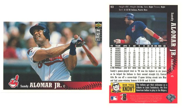 Atlanta Braves - Sandy Alomar, Jr