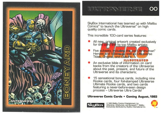 Promo Card - Ultraverse - Boneyard