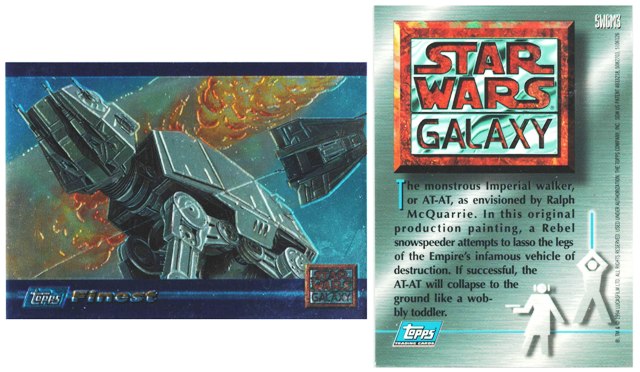 Insert Card - Star Wars Galaxy - Chromium Card SWGM3