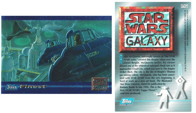 Insert Card - Star Wars Galaxy - Chromium Card SWGM1