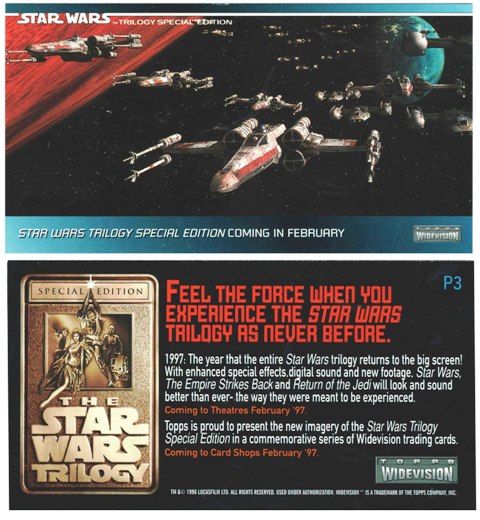 Promo Card - Star Wars Trilogy - WideVision