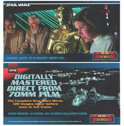 Promo Card - Star Wars - WideVision