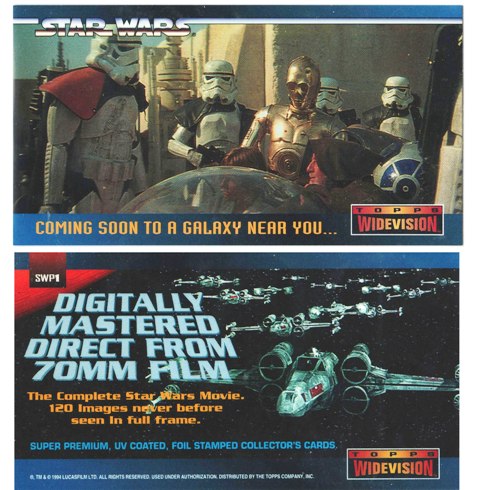 Promo Card - Star Wars - WideVision SWP1