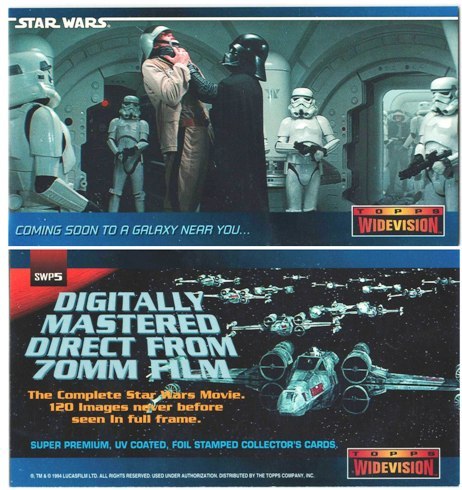 Promo Card - Star Wars - WideVision SWP5