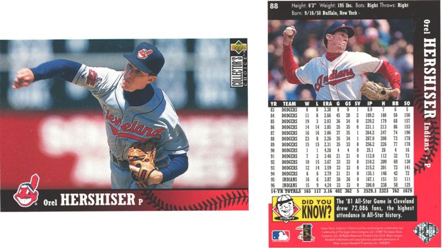 Los Angeles Dodgers - Orel Hershiser - #5