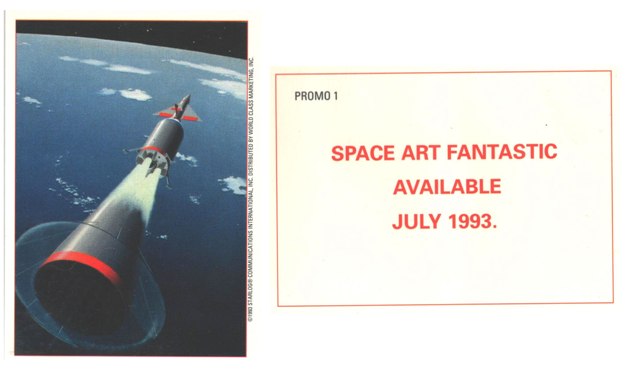 Promo Card - Space Art Fantastic - #1