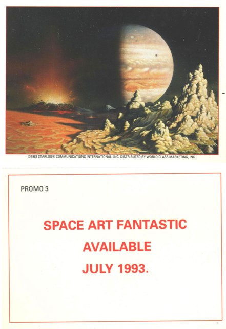 Promo Card - Space Art Fantastic - #3