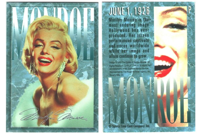 Promo Card - Marilyn Monroe - #3