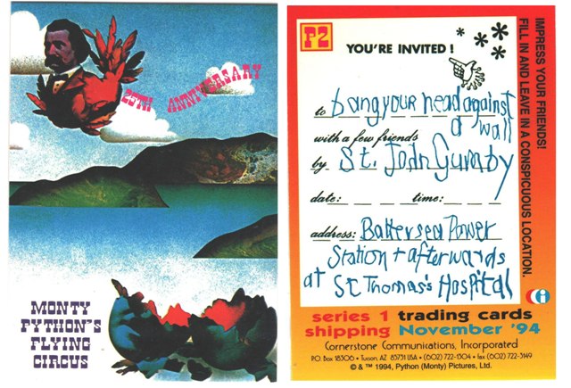 Promo Card - Monty Python's Flying Circus - P2