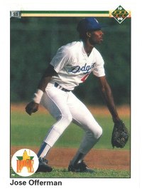 Los Angeles Dodgers - Jose Offerman -  Rookie Card