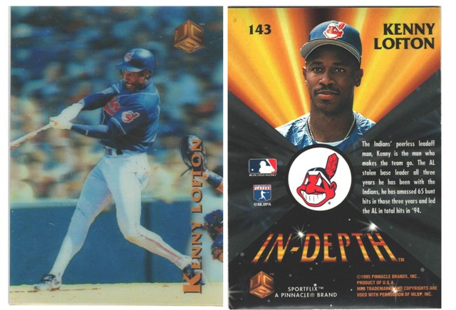 Cleveland Indians - Kenny Lofton - Hologram (143)