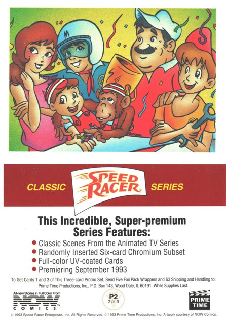 Promo Card - Speed Racer