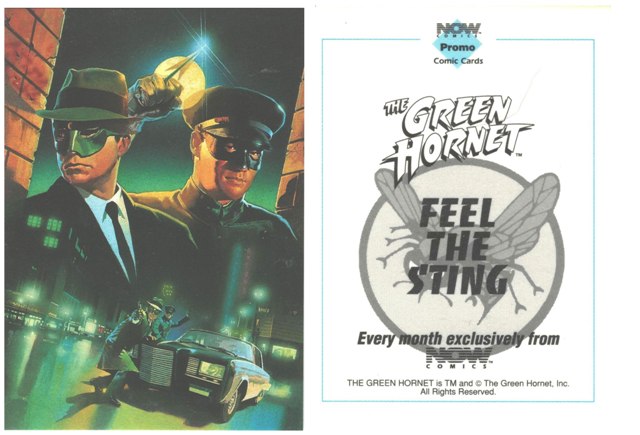 Promo Card - The Green Hornet