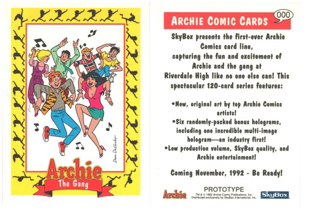 Promo Card - Archie Comics - The Gang