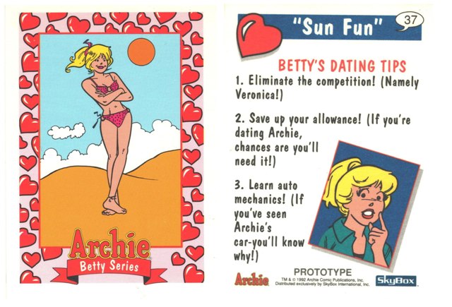 Promo Card - Archie Comics - Betty Series