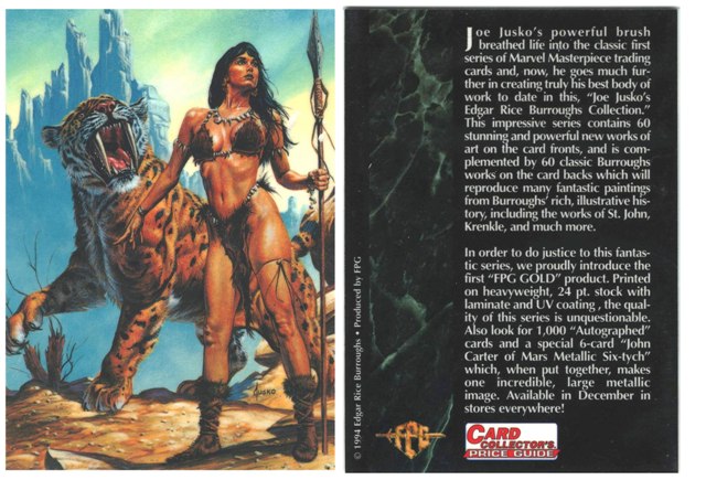 Promo Card - Edgar Rice Burroughs Collection #1